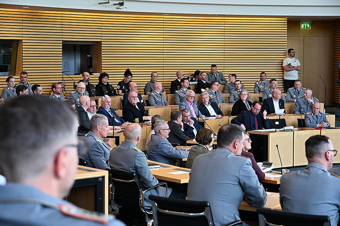 Veteranen im Landtag