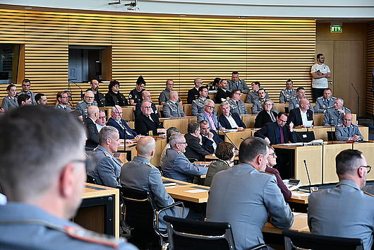 Veteranen im Landtag